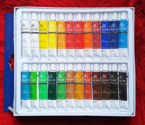 FARBY AKRYLOWE - 24 x 12 ml PHOENIX