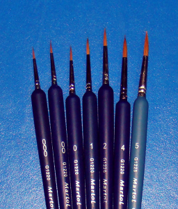 PĘDZEL SOBOLOWY RETUSZERSKI NR 1 MARTOL