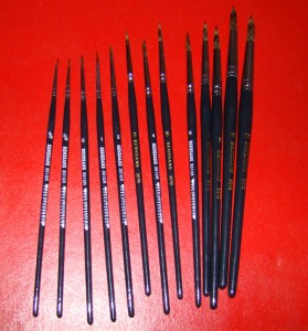 PĘDZEL DO AKWARELI NUMERY 8,9,10   - RENESANS