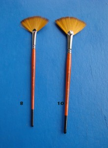 Pędzle wachlarzowe firmowe Renesans  nr 10