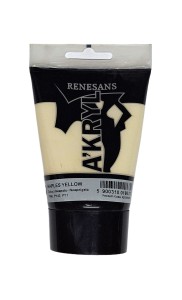 Renesans A'KRYL 100 ml - Żółta z Neapolu - nr 3 