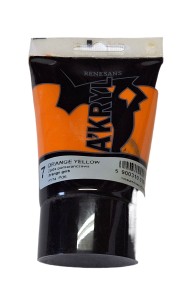 Renesans A'KRYL 100 ml - Żółta pomarańczowa  - nr 7