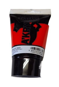 Renesans A'KRYL 100 ml - Czerwień błyszcząca - nr 9