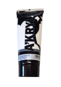 Renesans A'KRYL 200 ml - Biel tytanowa - nr 1  
