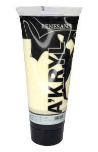 Renesans A'KRYL 200 ml - Żółta z Neapolu - nr 3  