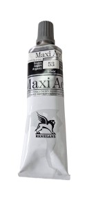 FARBA AKRYLOWA Maxi Acril - 60 ML RENESANS - SREBRO - NR 53 - METALICZNA
