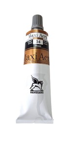 FARBA AKRYLOWA Maxi Acril - 60 ML RENESANS - MIEDŻ - NR 54 - METALICZNA