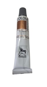 FARBA AKRYLOWA COLORS - 20 ML RENESANS - MIEDŻ - NR 36 - METALICZNA