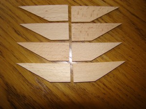 KLINY ROZPOROWE  DO KROSNA KOMPLET 8 SZTUK