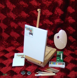 ZESTAW AKRYLOWY ZE SZTALUGĄ SKRZYNKOWĄ - Z83