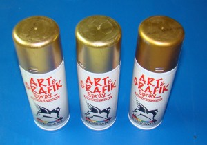 FARBA AKRYLOWA SPRAY 200 ML RENESANS METALICZNA